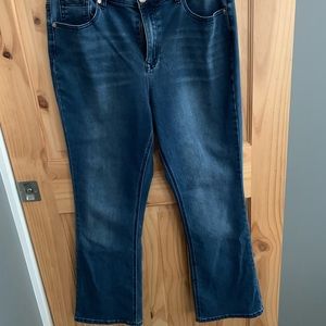 DG2 Diane Gilman bootcut jeans size 16W